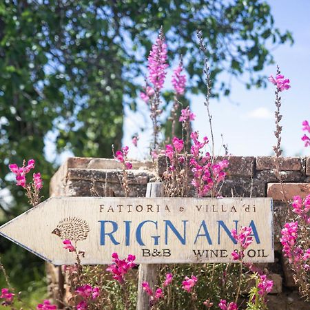 Fattoria Di Rignana Winery Bnb Греве-ин-Кьянти Экстерьер фото