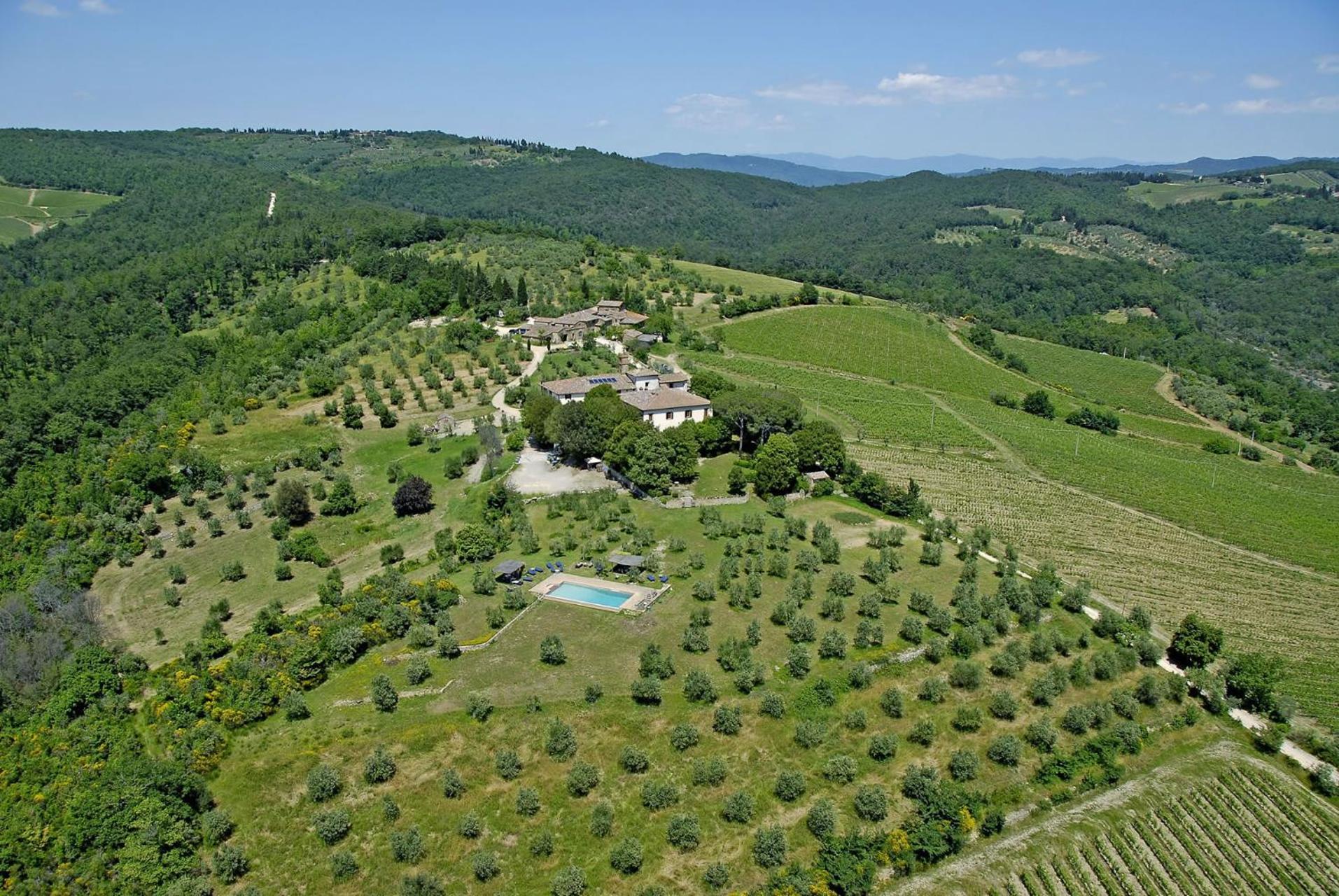 Fattoria Di Rignana Winery Bnb Греве-ин-Кьянти Экстерьер фото